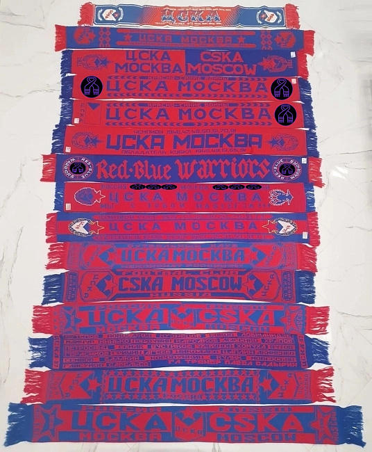 Коллекции футбольных шарфов