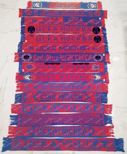 Коллекции футбольных шарфов
