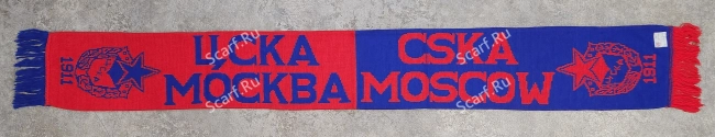 Шарф ЦСКА половинки на сайте Scarf.Ru