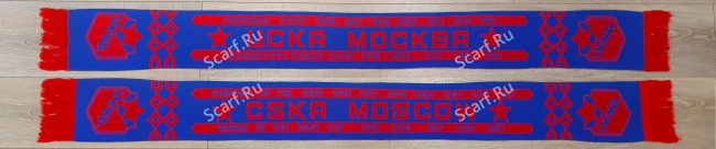 Шарф ЦСКА питерка на сайте Scarf.Ru